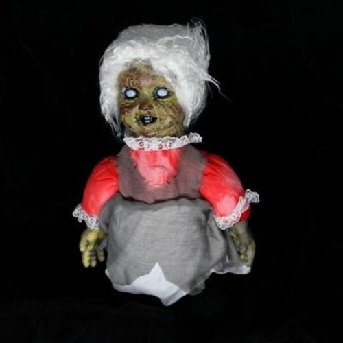 迎新必备鬼屋万圣节电动走路鬼娃娃恐怖吓人玩具密室逃脱道具酒吧干尸