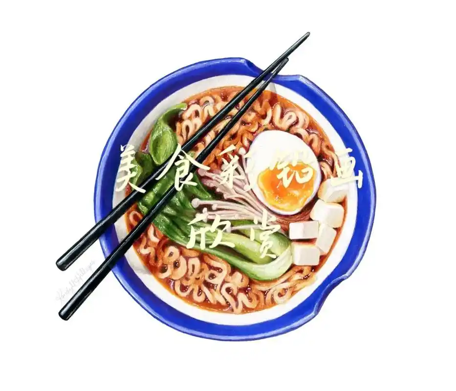 美食彩铅画欣赏 观察清楚食物,了解清楚结构! - 抖音