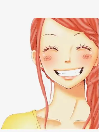 手绘/卡通 卡通元素 > 露出白齿的笑 收藏 [声明] 觅元素所有素材为