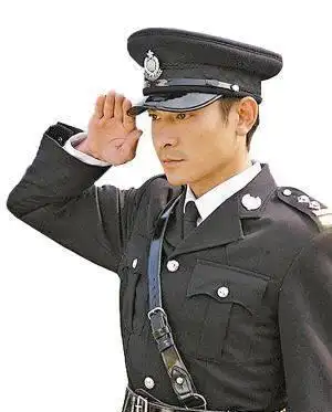 当明星们穿上警服baby美黄晓明帅刘德华最经典