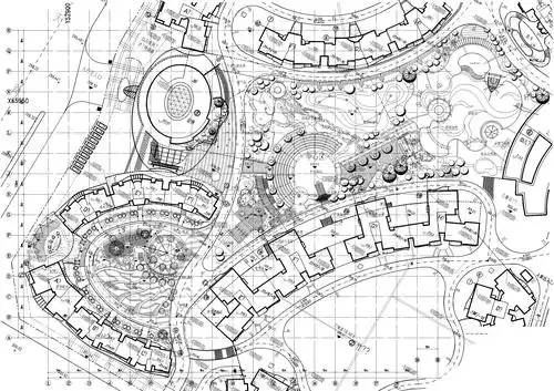 [重庆]天骄年华景观工程全套施工图 纸