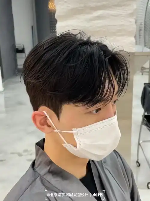 男生发型真的只需要一点卷绝对好看气垫烫