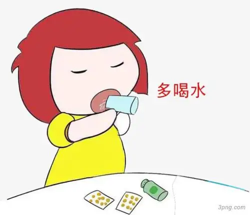 女孩喝水png素材透明免抠图片装饰效果
