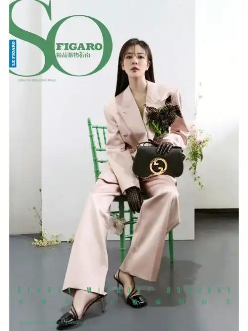 cecilia宋妍霏 sofigaro新刊杂志封面大片,利落长发,春夏服饰… 会