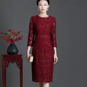 00showtwelve女装旗舰店天猫女儿结婚出嫁妈妈岳母亲穿的婚礼礼服喜