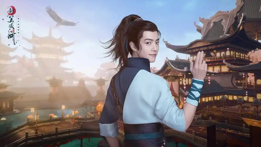 肖战帅气古风高清桌面壁纸