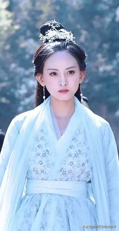 穿古装的女星哪个最美(盘点国内女明星的古装白衣造型)(107)