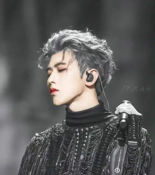 蔡徐坤的神仙发色