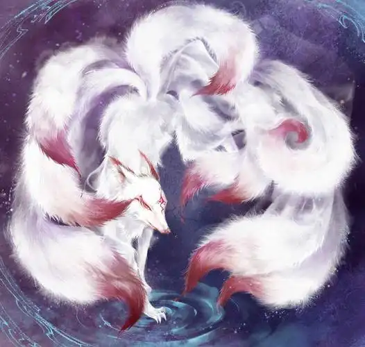 12星座变成鬼的样子图片,十二星座幻化的九尾狐真身,狮子座亦狼亦狐