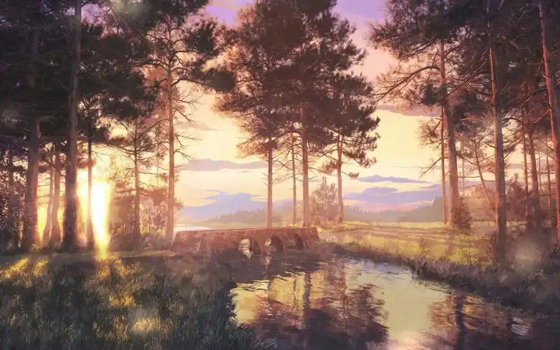 【4k】【wallpaper engine分享】唯美壁纸"江流天地外,山色有无中"#18