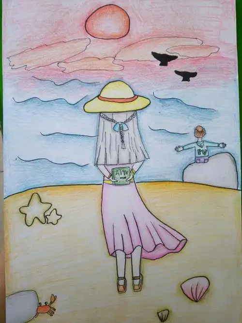 新星孩子们的自创作品,给喜欢的一幅画投上票