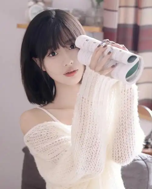 2022减龄刘海初恋头短发