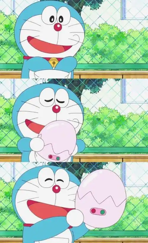 懒人图库提供精品模板,素材下载,本设计作品为哆啦a梦三宫格可爱图片