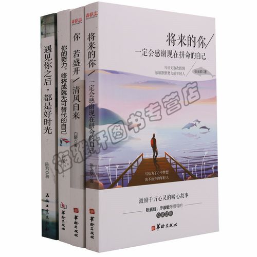 正版遇见你之后都是好时光 你的努力终将成就无可替代的自己 你若盛开