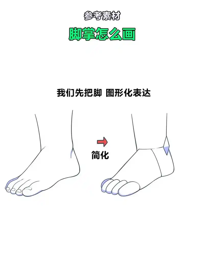 画脚的注意点 #绘画技巧 #图文伙伴计划 #一起学画画 莱自 - 抖音