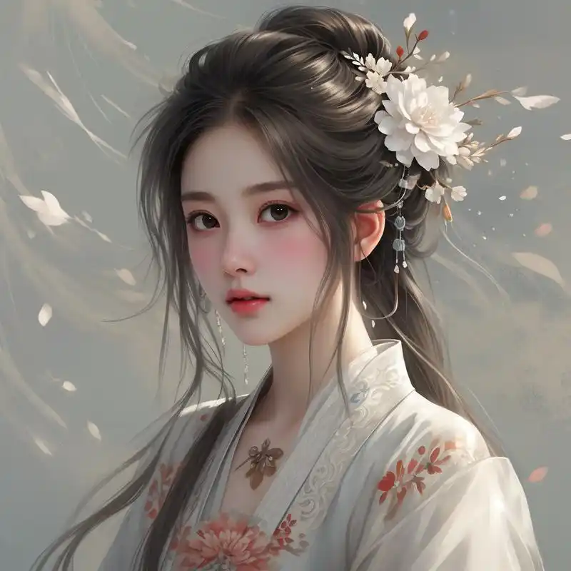 淡雅古风女生头像 94 绝美呈现