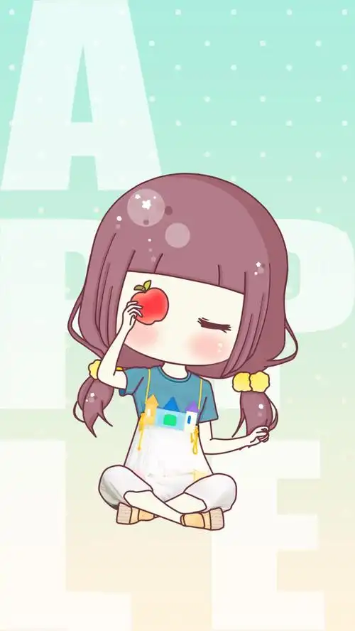 小琢,卡通,壁纸,头像,手绘,q版,插画,原创,唯美,梦幻,小清新