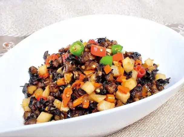 湖南湘菜:酸萝卜紫苏炒田螺,私房菜做法,酒店特色菜