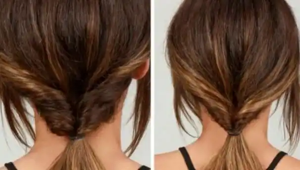 拧转低盘发图解教程 只看一遍就上手超简单_扎发教程 - 美发站