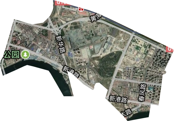 于家堡街道高清卫星地图