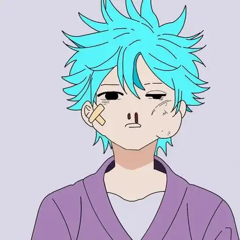 鼻青脸肿男生头像临摹