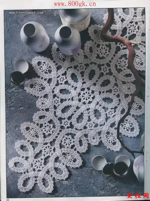 钩针编织蕾丝