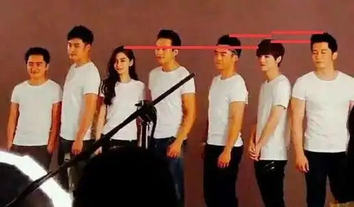 打脸!鹿晗身高成谜?173的关晓彤和178的鹿晗张艺兴一样高