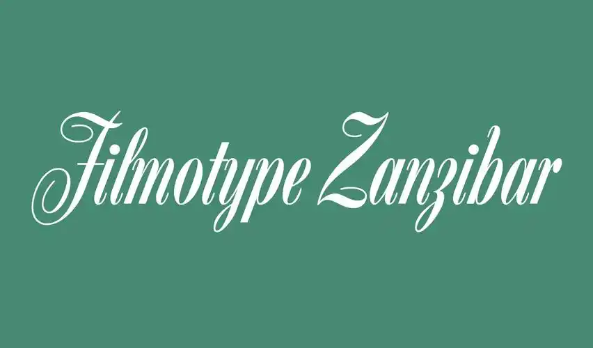 filmotype zanzibar花体唯美好看的英文字体下载