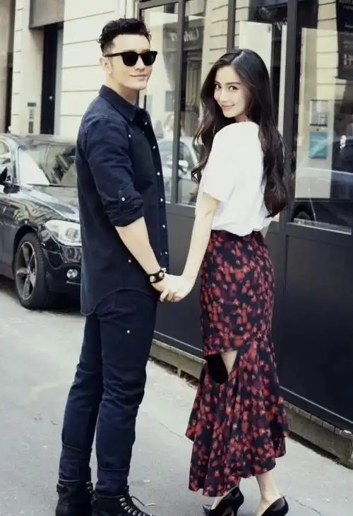 黄晓明杨颖久违同框,离婚传闻不攻自破,一家三口开开心心|黄晓明|一家