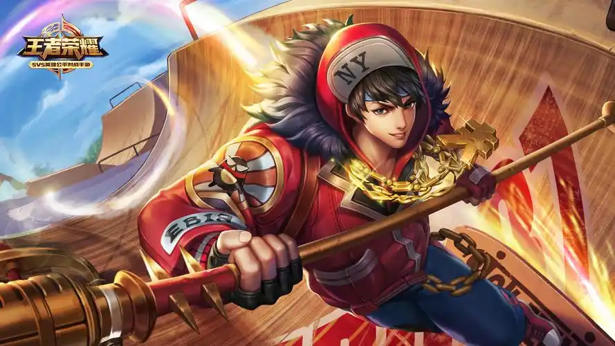 赵云嘻哈天王皮肤图片王者荣耀桌面壁纸