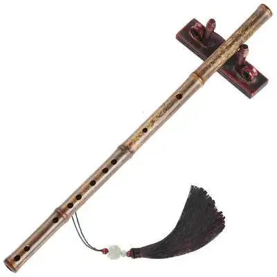 一节紫竹笛子炎乐器专业演奏考级女古风横竹笛成人陈情儿童初学令笛