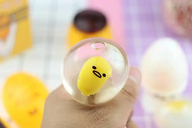 解压神器减压发泄玩具捏捏乐发泄玩具 蛋包饭 布丁蜂蜜面包小玩具