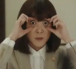 新垣结衣瞪眼鬼脸_小表情制作器