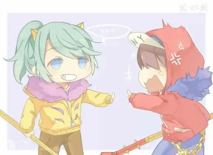 王者荣耀 韩信 赵云 双枪组