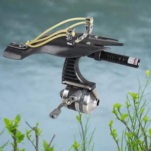 弹弓射鱼神器自动高精度打鱼专用发射器鱼镖箭捕鱼枪弩射鱼器全套