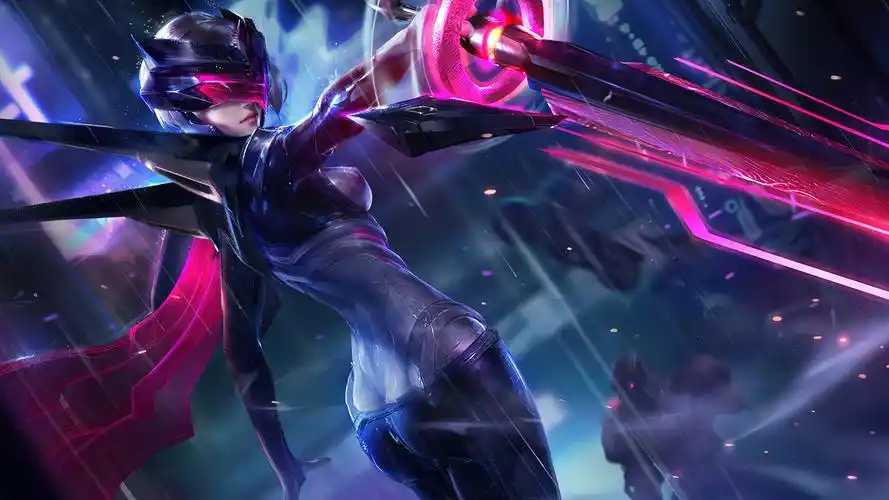 lol英雄联盟 无双剑姬 菲奥娜 fiora 源计划 4k壁纸