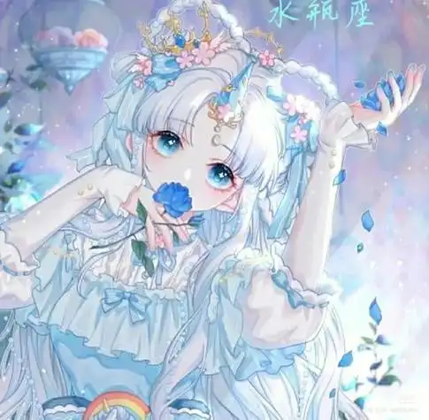 水瓶座女生专属头像