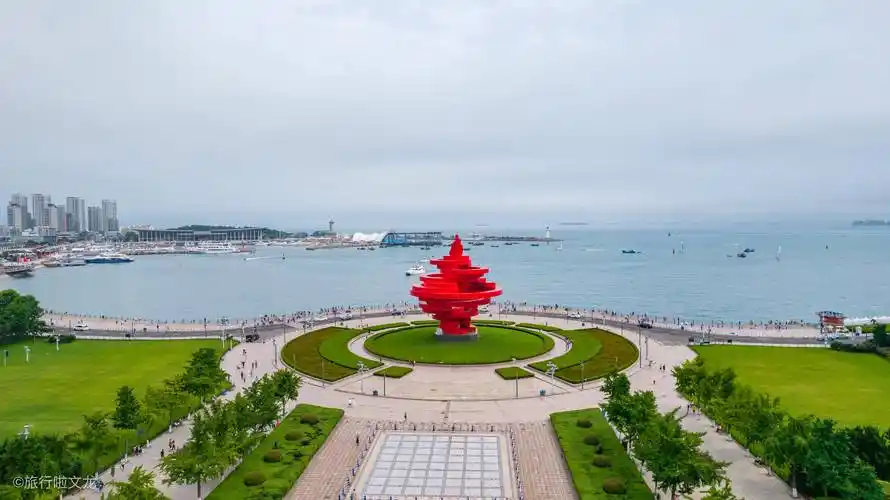 青岛旅游,必打卡五四广场,哪怕每次都来还是愿意在这里看看风景_大海