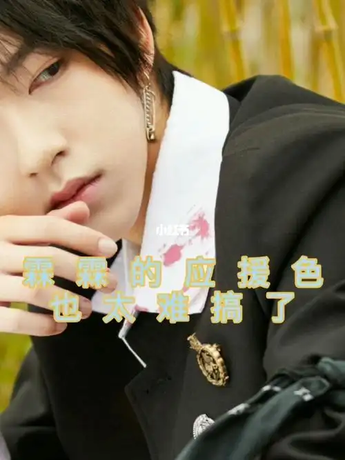 小贺的应援色我是真不会调啊