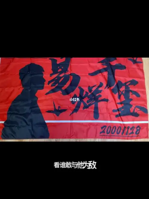 易烊千玺我为千玺举大旗