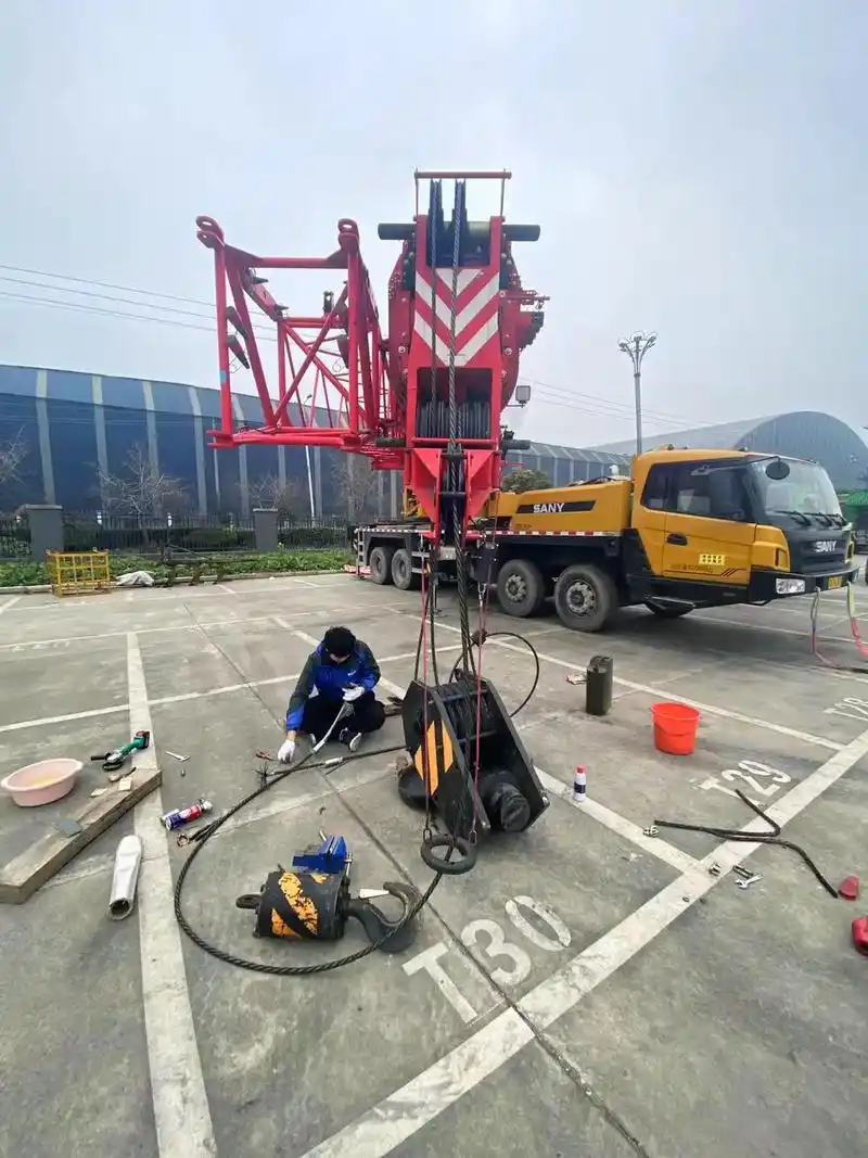 原厂吊车配件 吊车:钢丝绳,轮胎 ,液压油,机 - 抖音