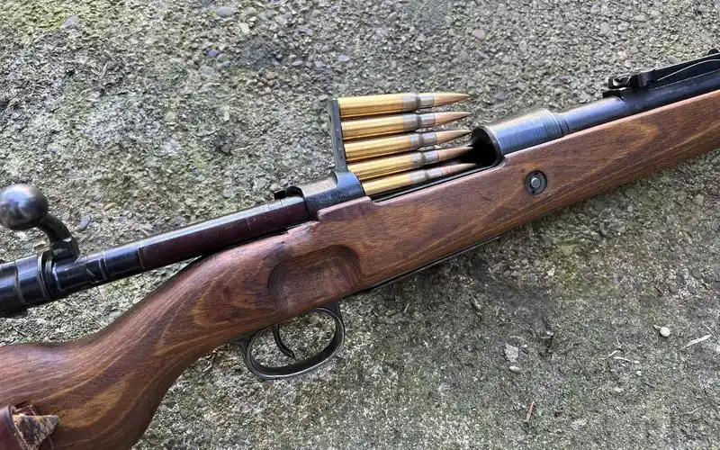 【红星劳保】海外党 捷克造98k步枪射击展示_哔哩哔哩_bilibili