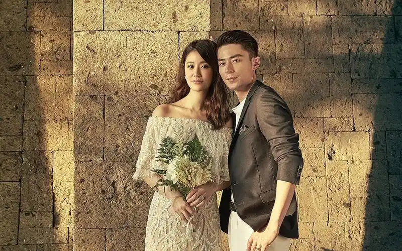 霍建华林心如婚纱照图片桌面壁纸