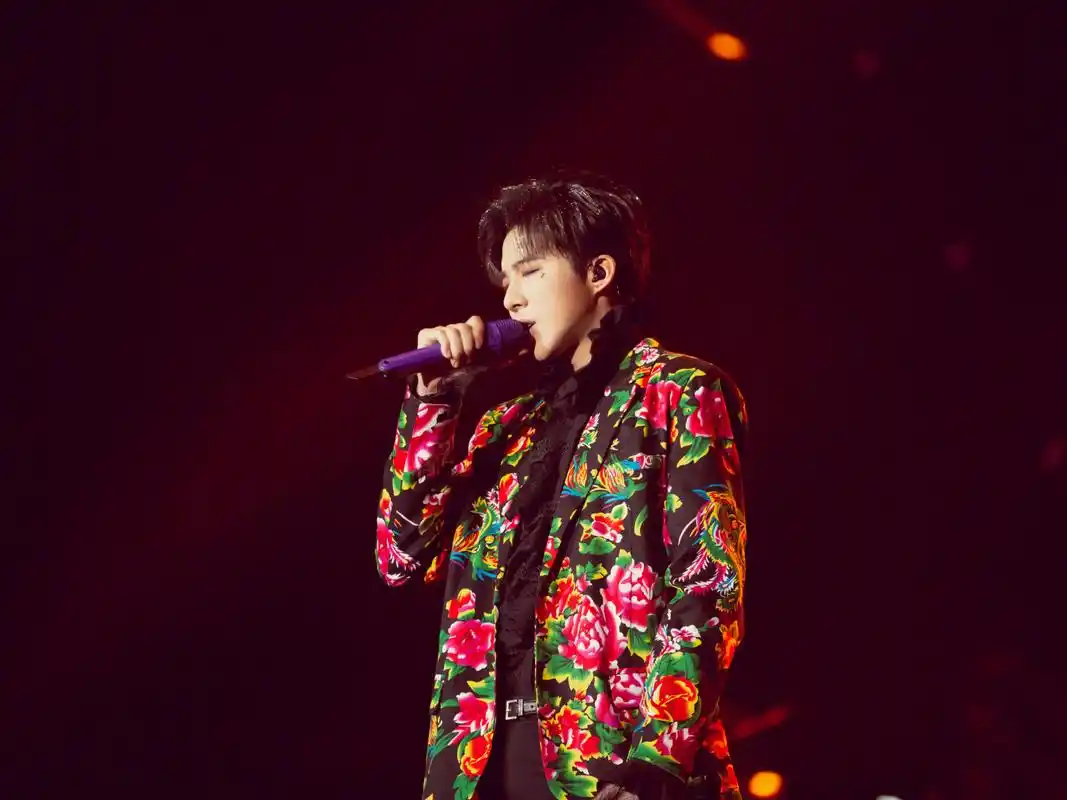 刘宇宁演唱会新造型,东北大花袄西装凹出高级感,颜值高任性!