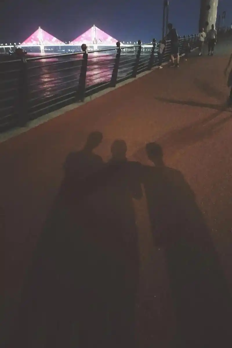 只有照片能记录这份珍贵  又不是天天有俩小情人陪散步,所以 - 抖音