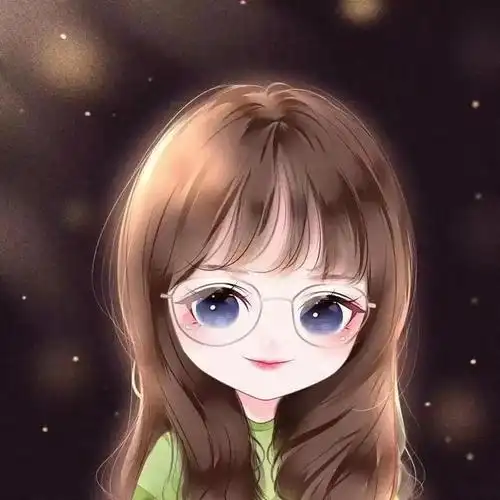 呆萌可爱简单的紫色卡通头像(可爱又治愈的卡通头像)(9)