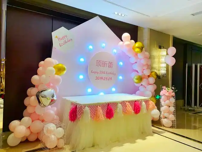 给你一个难忘的苏州宝宝宴气球生日宴气球装饰布置