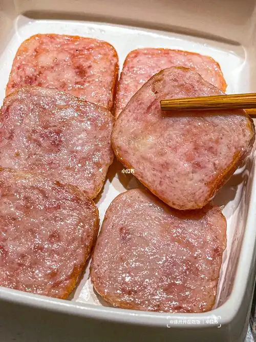 海底捞新品63香煎午餐肉好香好香01