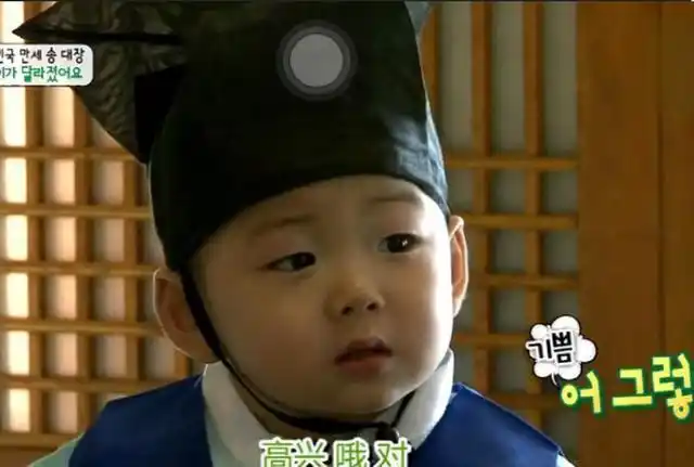 稚嫩的小奶音和可爱的动作深得网友们喜欢,宋民国的表情包风靡一时