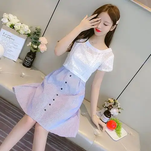 娇小矮个子妈妈女装夏季150cm显高xs搭配超仙连衣裙超短款裙子155穿显